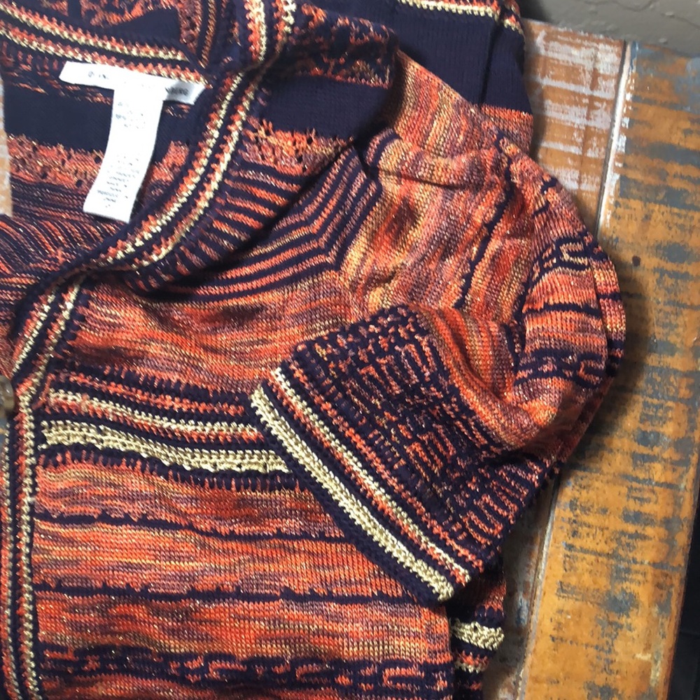 Diane Von Furstenberg Cardigan Sweater Size Petite - Picture 7 of 8